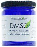 DMSO Gel 65% DMSO 35% Aloe Vera Gel 4 Ounce BPA Free Jar