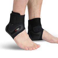 LLDY Adjustable Ankle Support Sports Ankle Guard Sprain Protection Fixed Basketball Equipment Wrist Guard Joint Ankle Guard,L