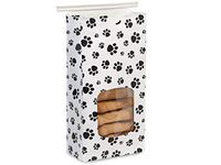 Tin Tie Coffee Bag 100 Count - 1 LB - Paw Print
