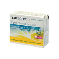 Tampons, Super, 10 Ct, 12 Pack (120 Tampons Total) by NATRACARE
