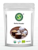 Organically Grown Garlic Powder | Allium sativum |1 Pound (16 Oz) | Supports Lower Blood Pressure and Cholesterol Level - by Soliaura Ingredients