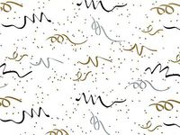 Special Occasion Cello Rolls - 30"x100' Elegant Confetti Cello Roll 1.0 mil (3 Rolls) - WRAPS-CR30EC