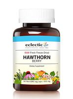 Eclectic Hawthorn Berry Freeze Dried Vegetables with Glass, Blue, 90 Count