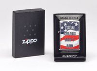 Zippo High Polish Chrome These Colors Don't Run Lighter (Silver, 5 1/2 x 3 1/2-Cm)
