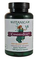 Vitanica Candidastat, Yeast Balance Support, Vegan, 120 Capsules