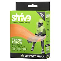 Strive Tennis Elbow Support Strap and Brace | Joint Pain Relief and Muscle Recovery for Sports and More | For Men or Women | Made in the USA