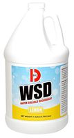 Big D Industries - Water-Soluble Deodorant, Lemon Scent, 1gal Bottles, 4/Carton - Sold As 1 Carton - Concentrated Formula.