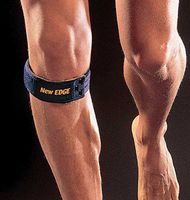 New EDGE Jumpers Knee Brace. Size: Regular, Circumference Below Knee Cap (11.5"-15.8&quo
