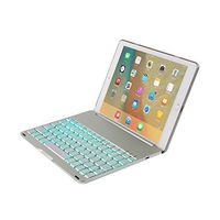 Keyboard Case for iPad Pro 9.7 Inch,Businda Protective 7 Colors Smart Slim Colorful Keyboard Case With Executive Multi Function Case Cover for 9.7 Inch Tablet