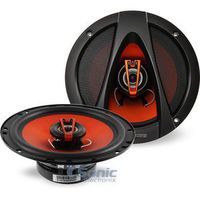 Cadence Acoustics Q652 250W 6.5" 2-Way Q-Series Coaxial Car Speakers, Set of 2