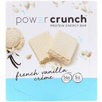 Power Crunch Protein Energy Bar Orignal, French Vanilla Creme, 1.4-Ounce Bar (12 Count)