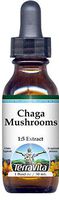 Chaga Mushrooms Glycerite Liquid Extract (1:5) - No Flavor (1 oz, ZIN: 524087)