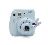[Fujifilm Instax Mini 7s 8 8+ 9 Selfie Lens] -- CAIUL Rabbit Style Instax Close Up Lens with Self-portrait Mirror for Fujifilm Instax Mini 8 8+ 9 7s Camera and Polaroid PIC-300 (Blue)