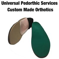 Custom Molded Orthotics Made From A Mold Of Your Feet : Will Fit In A Men and Woman Sneakers Boots Footwear Inserts Etc.