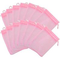 Tojwi Organza Bags 50pcs 3.54"x4.33"(9x11cm) Drawstring Pouches Jewelry Candy Gift Favor Bag for Party Wedding Storage Bags