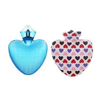 Heart Washable Soft Cover Fashion Safe Hot Water Bottle Bag-A03