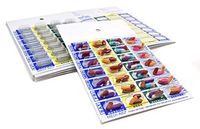 4 Time a Day Weekly Cold Seal Medication Blister Pack System Cards - One Piece Unit Dose Book Fold, Easy No Extra Equipment Needed, Just Fill and Seal, (4X a Day Weekly - 6 Pack)