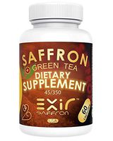 Exir Boost Metabolism Energy & Focus, Healthy Heart & Weight Loss - Saffron + Saffron Extract 45-mg Dietary Supplement, 60 Capsules