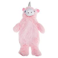 Slumberzzz Kids/Childrens Unicorn Hot Water Bottle and Cover (One Size) (Pink)