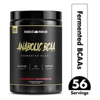 Anabolic BCAA Powder Supplement by Anabolic Warfare – BCAAs Amino Acids to Help Fuel Your Workout and Assist in Muscle Recovery (Strawberry Watermelon - 56 Servings)
