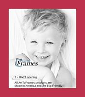 18x21 Cardinal / Rouge Custom Mat for Picture Frame with 14x17 opening size (Mat Only, Frame NOT Included)