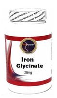 Iron Glycinate 28mg 200 Capsules # BioPower Nutrition
