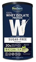 Biochem 100% Whey Isolate Protein - 10.5 oz - Matcha Tea Flavor - Antioxidants - Keto-Friendly - Amino Acids - Postworkout - Immune Health - Easy to Mix - Meal Replacement