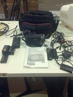 Vintage Canon ES2500 Video Camcorder 8mm