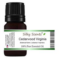 Cedarwood Essential Oil (Virginia - Juniperus Virginiana - Red Cedar) 100% Pure Therapeutic Grade - 10 ML