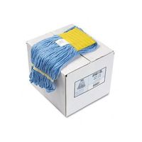 UNISAN Super Loop Wet Mop Head, Cotton/Synthetic, Medium Size, Blue