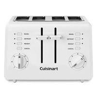 Cuisinart CPT-142P1 Compact toaster, 4-Slice, White