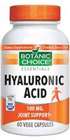 Botanic Choice Hyaluronic Acid 100 mg,60 Capsules