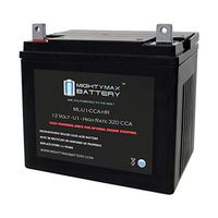 Mighty Max Battery ML-U1-CCAHR 12V 320CCA Battery for Toro Titan ZX5400 0Turn Lawn Mower Brand Product