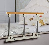 FGSJEJ Stainless Steel Bedside guardrail, Bedside handrail for The Elderly, Assisted Lifting Device, Bed Railing Fence, Safety Elderly Anti-Fall Assistance Fence (Color : Yellow, Size : 7040CM)