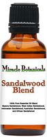 Miracle Botanicals Sandalwood Blend - 100% Pure Essential Oil Blend - Therapeutic Grade - 30ml