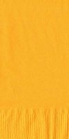 200 Harvest Yellow/School Bus Yellow Dinner / Hand Towel Napkins Plain Solid Colors