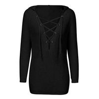 Alangbudu Women V Neck Velvet Cropped Tops Baggy Pullover Solid Blouse Casual Long Sleeve Loose Autumn&Winter Sweatshirt Navy