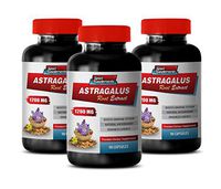 Anxiety Natural Supplements - Astragalus Root Extract - Premium Dietary Supplement - Kidney Health Support - 3 Bottles 270 Capsules