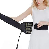 UTK Jade Back Far Infrared Heating Pad for Back Pain, Infrared Heating Wraps for Cramps - Far Infrared Therapy Back Brace for Thigh, Lumbar, Stomach Pain, EMF Free, Auto Off, Smart Controller