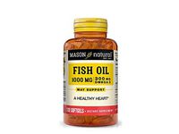 Mason Vitamins Mason Fish Oil 1000mg Omega-3 Softgels