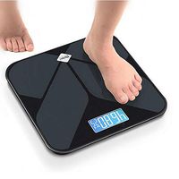 Weighing,Digital Body Weight Bathroom，Weighing Scale， Scale with Step-On Technology, Precision Digital Bathroom Scales, Easy-to-Read Backlight, Glass Top, 400 Pounds Scales/180kg