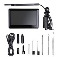 HUIGE Visual Endoscope 4.3 inch Digital Screen HD Visual Ear Spoon with Screen Ear Cleaners Luminous Ear Nose and Throat