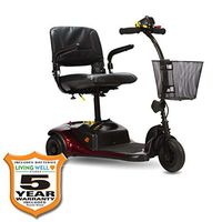 ShopRider Dasher Power Mobility 3-Wheel Scooter with 5 Year Extended Warranty