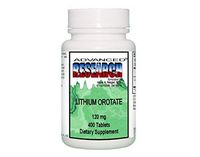 NCI Advanced Research Dr. Hans Nieper's Lithium Orotate Tablets (400 Tablets)