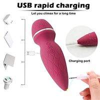 SHUWOFACAI Silicone Toy for Woman Waterproof Multi Speed C-litorial Female Waterproof Vibrantor Licking Toy Hands Free six Toys for Women Pleasure Sexy Lingerie for Women Things for Men, Women