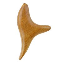 CH 1Pc Wooden Triangular Trichodium Foot Massager Soles Press The Stick