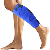 Torn Calf Muscle Brace - Shin Splint Support for Pain Relief Muscle Tear Strain Sprain Splints Injury - Best Compression Running Lower Leg Wrap for Men Women