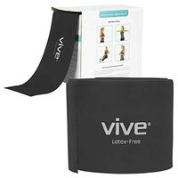 Vive Professional Resistance Bands - 25 Yard Non-Latex Roll for Physical Therapy, Lower and Upper Body Exercise Workout - Straight Elastic for Strength Training, Rehabilitation, Women, Men (XX-Heavy)