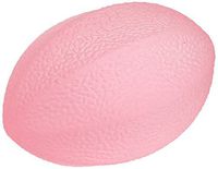 Sammons Preston Football Hand Exerciser, X-Light Pink Resistance Ball for Finger & Thumb Strength, Physical Therapy, & Hand Rehabilitation, Easy to Squeeze Stress Ball for Strengthening Exercises