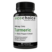 Jaw-Dropping Results! Absolutely Pure, Highly Effective Turmeric Curcumin Max Strength 1500 MG, Best Absorption & Potency - Pain Relief & Joint Support